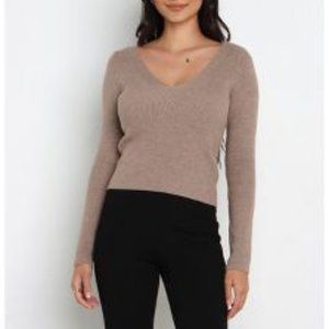 Petal and Pup Layah Knit Sweater - Mocha - NWT SPECIAL PRICING!